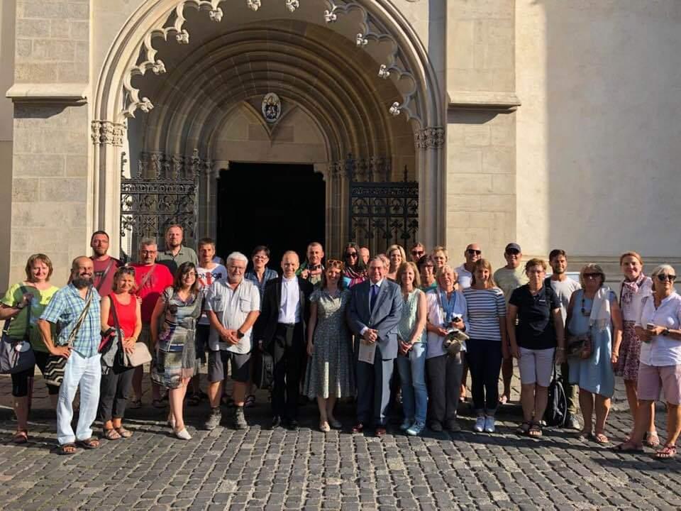 Ohliadnutie pútnika Jakuba za Svätojakubskou cestou