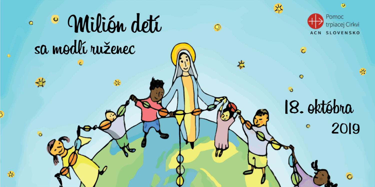 Milión detí sa bude modliť za pokoj a jednotu vo svete