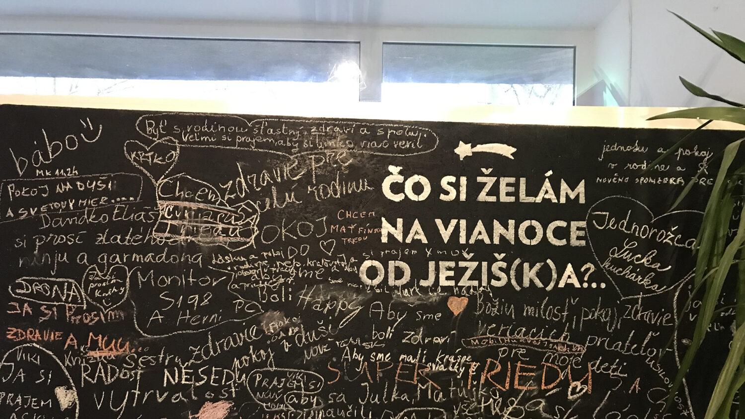 Čo si želáš na Vianoce od Ježiš(k)a?