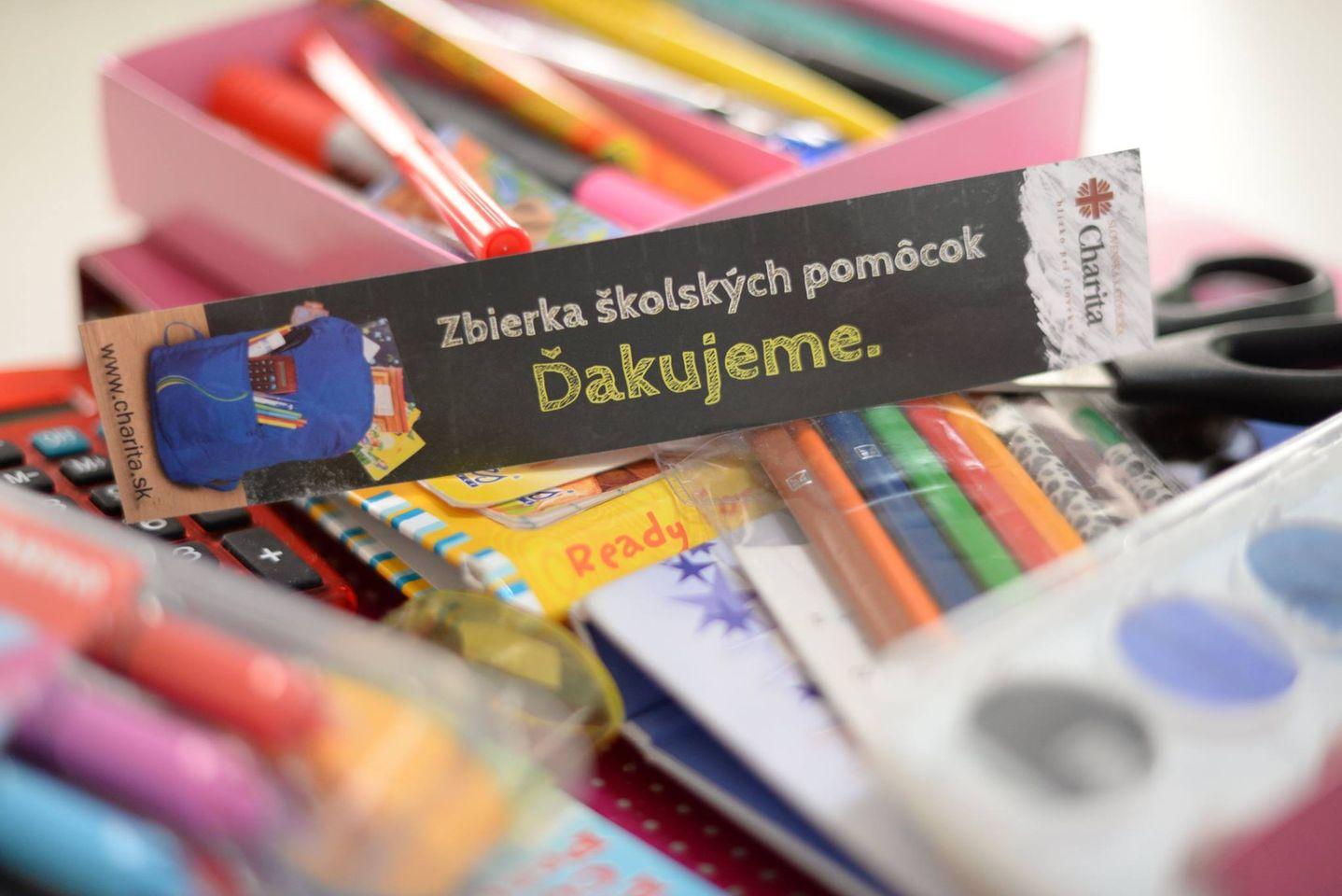 Zbierka školských pomôcok má nový rekord