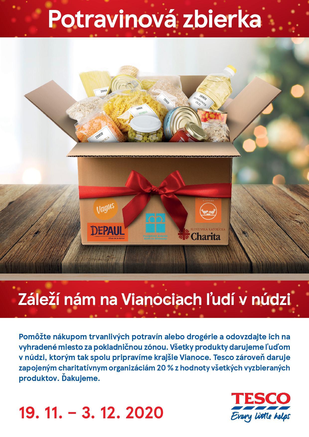 Najväčšia potravinová zbierka pomôže ľuďom v núdzi