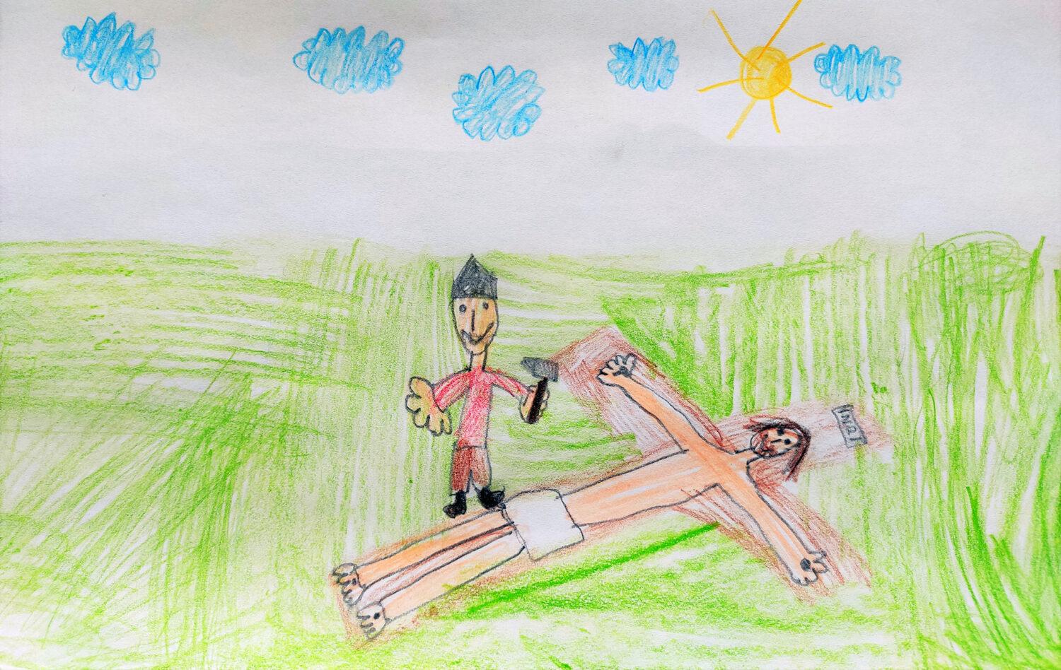 Krížová cesta detí: Stojíme pod tvojím krížom ticho ako myšky