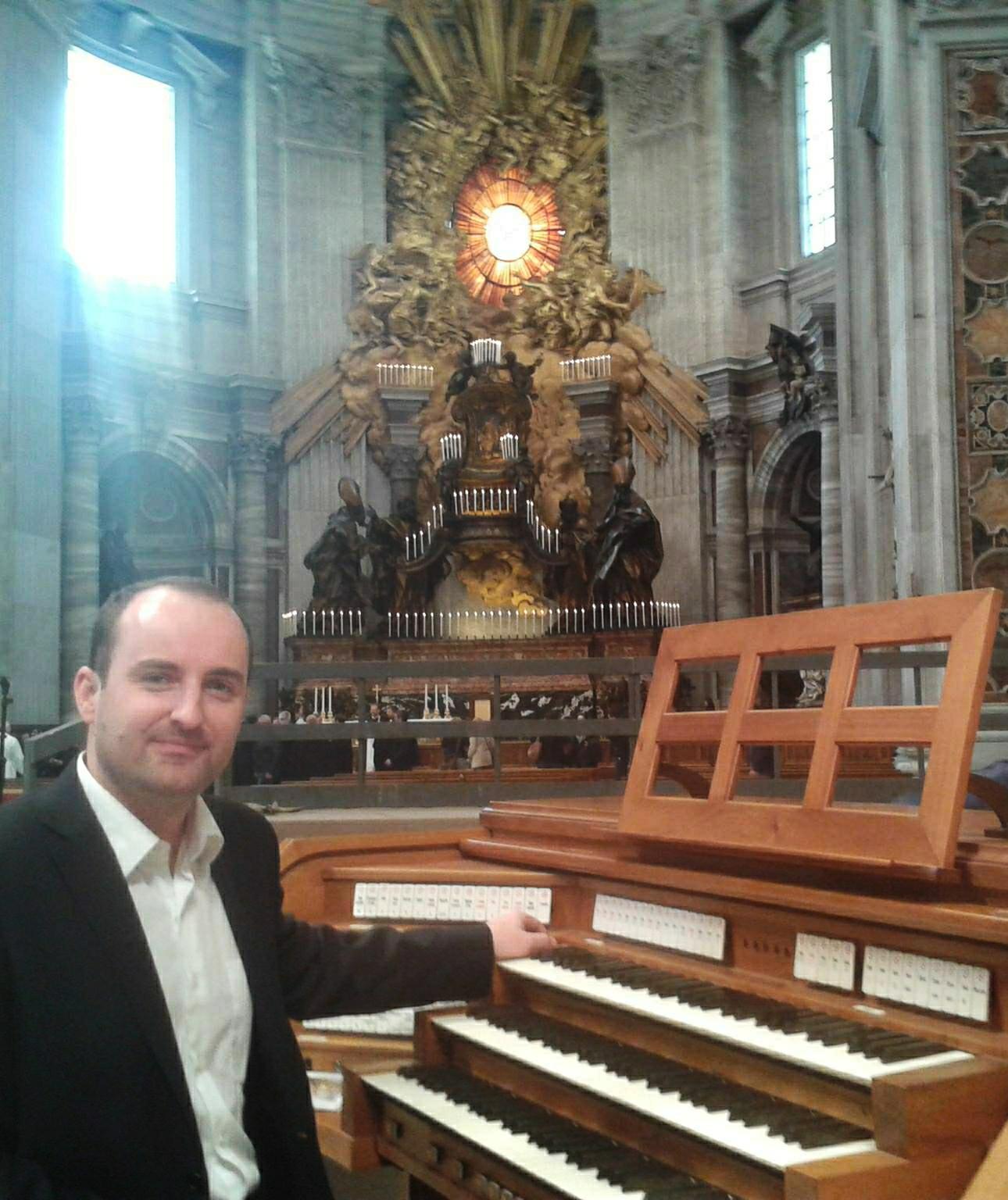 Organista Vladimír Kopec: Keď vstúpil Svätý Otec do areálu, mal som slzy na krajíčku