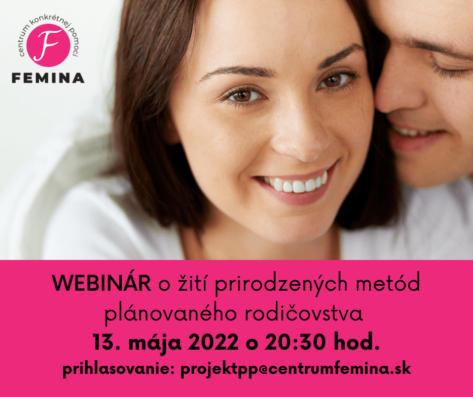 Webinár Plánuj prirodzene už čoskoro!