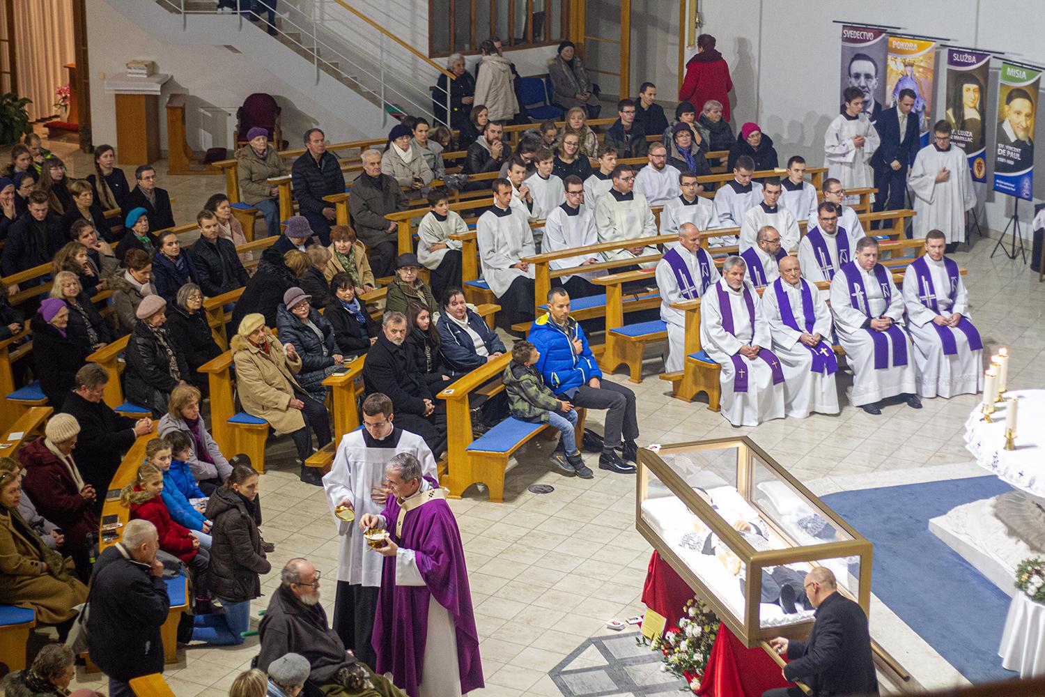 Putovanie relikvií sv. Vincenta de Paul sa skončilo