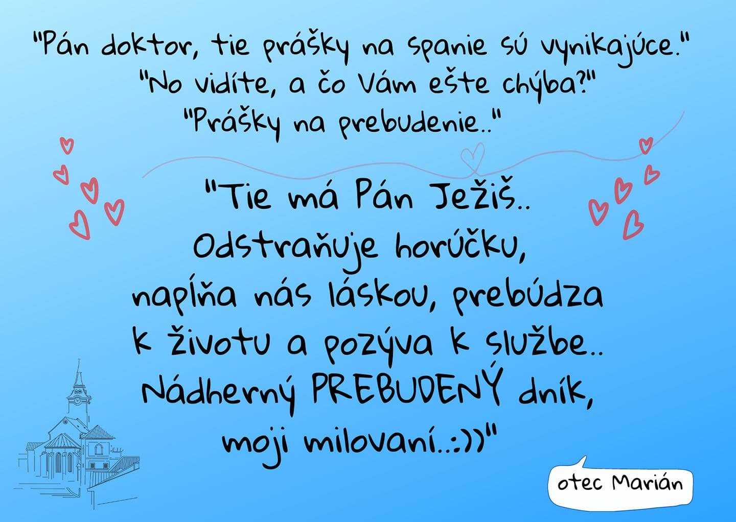 Farár z Krupiny, Marián Bublinec: Dobrý humor je dar od Pána
