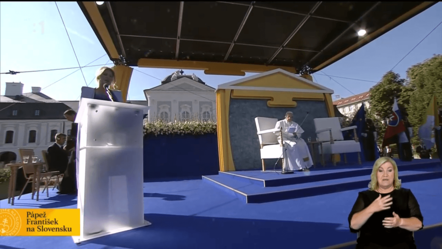NAŽIVO _ Pápež František na Slovensku: Šaštín slávi svätú omšu s pápežom Františkom