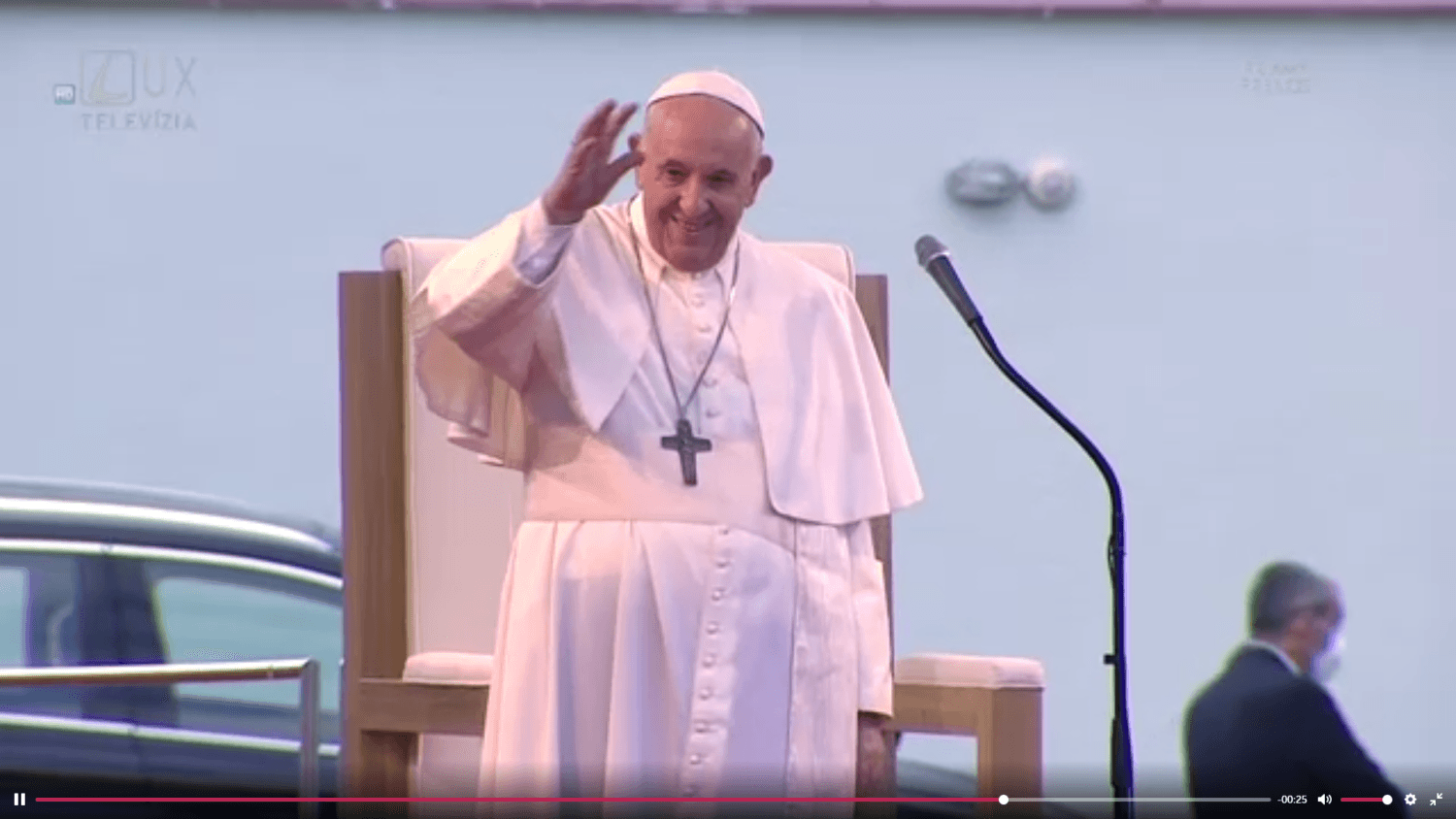 NAŽIVO _ Pápež František na Slovensku: Šaštín slávi svätú omšu s pápežom Františkom