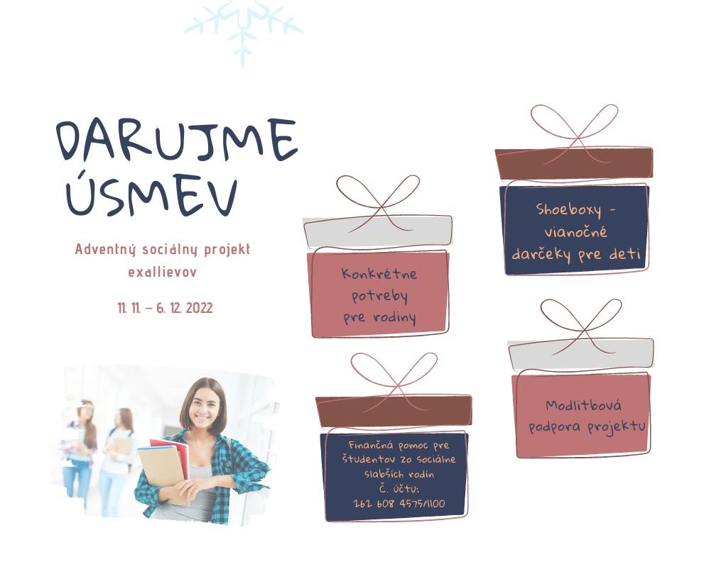 Keď predvianočný zhon nedáva zmysel a vnímame pravé posolstvo Vianoc – zbierka Darujme úsmev pomôže núdznym rodinám i študentom s konkrétnymi potrebami
