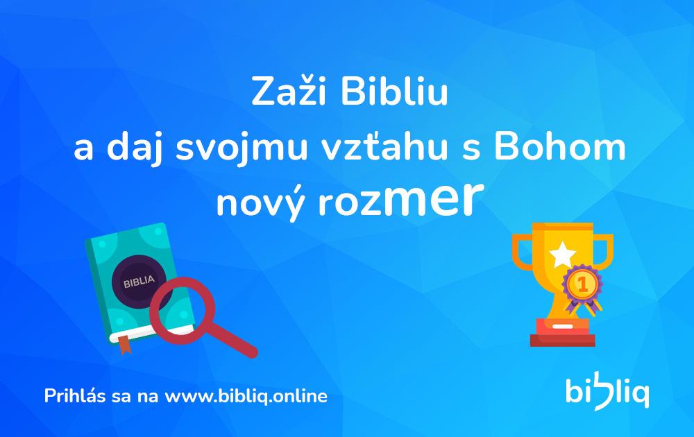 Online biblická liga Bibliq spúšťa prihlasovanie do nového ročníka